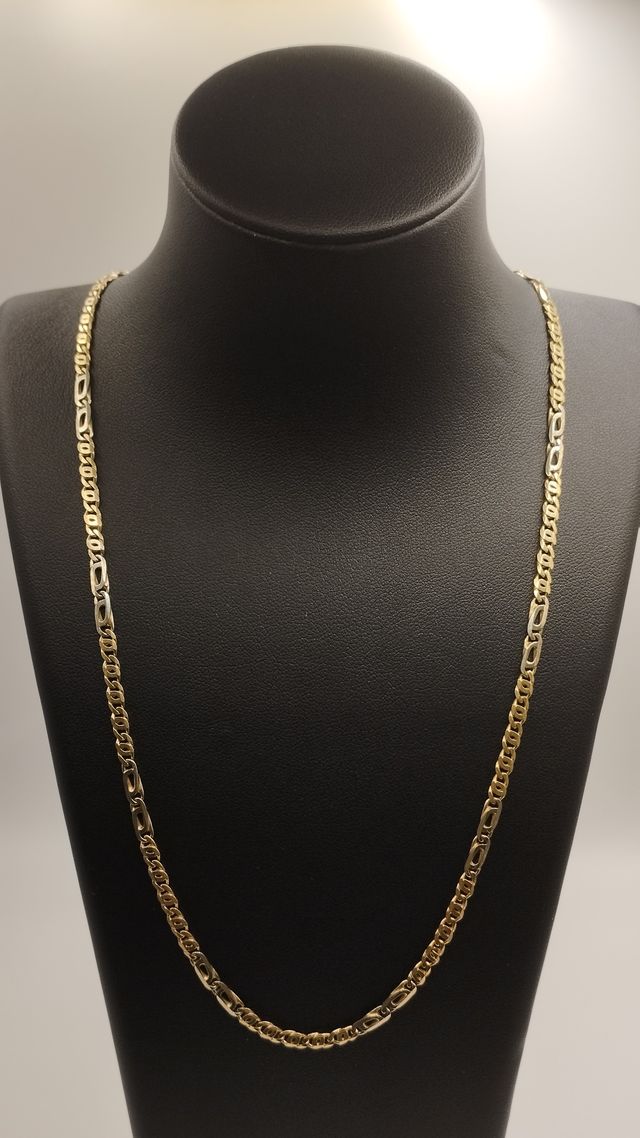 CATENA A FORMA DI OCCHIO FIGARO IN ORO 18K