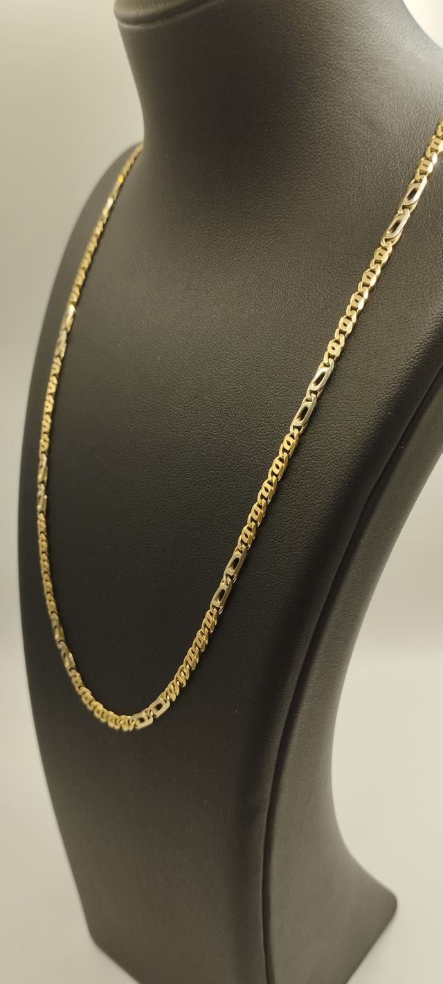 CATENA A FORMA DI OCCHIO FIGARO IN ORO 18K