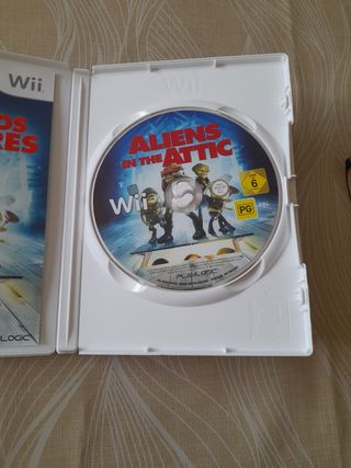 PEQUEÑOS INVASORES WII VIDEOJUEGO 