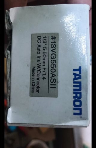 Óptica varifocal 5-50mm