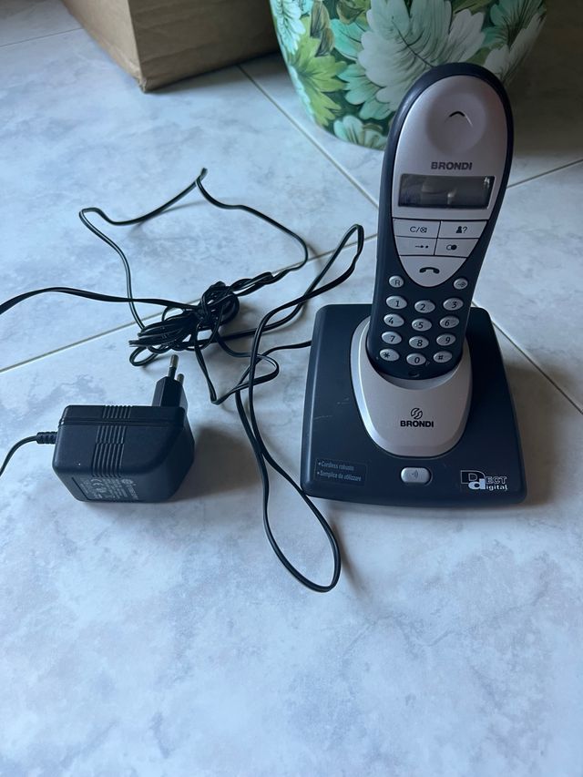 Telefono cordless brondi