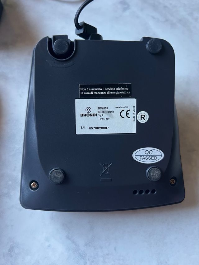 Telefono cordless brondi