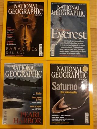 Revistas especiales National Geographic Historia