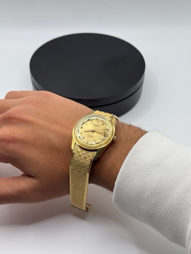 Relog longines de oro de 18k precio fijo