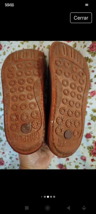 Manoletinas Camper N 36, regalo sandalias