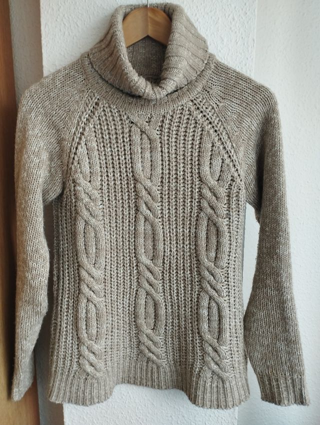 Jersey de lana con cuello alto