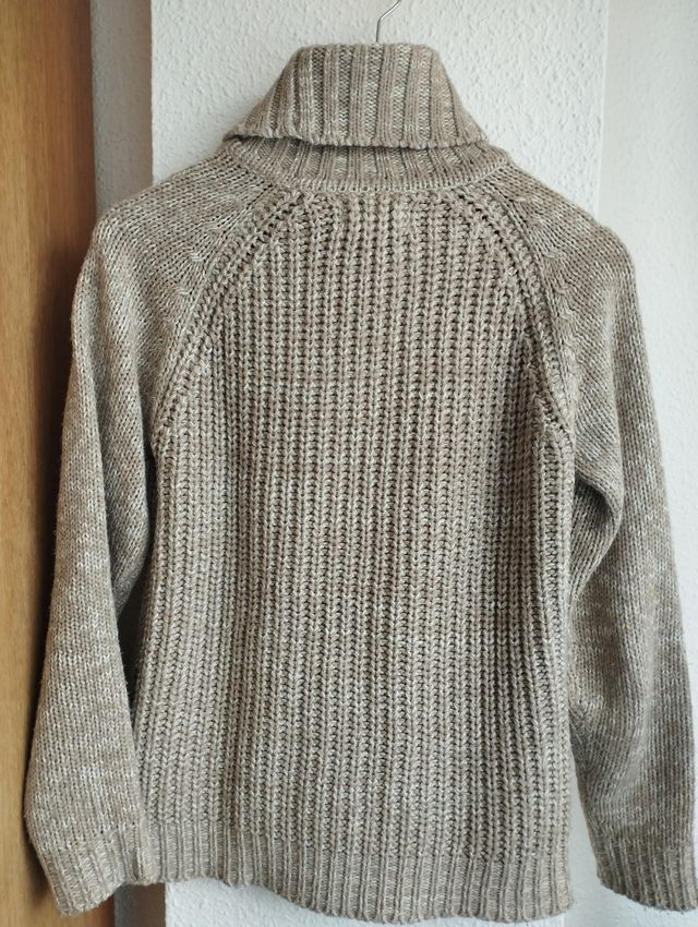 Jersey de lana con cuello alto