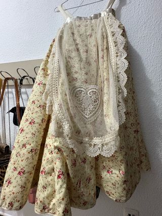 Traje de huertana infantil 