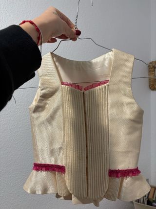 Traje de huertana infantil 
