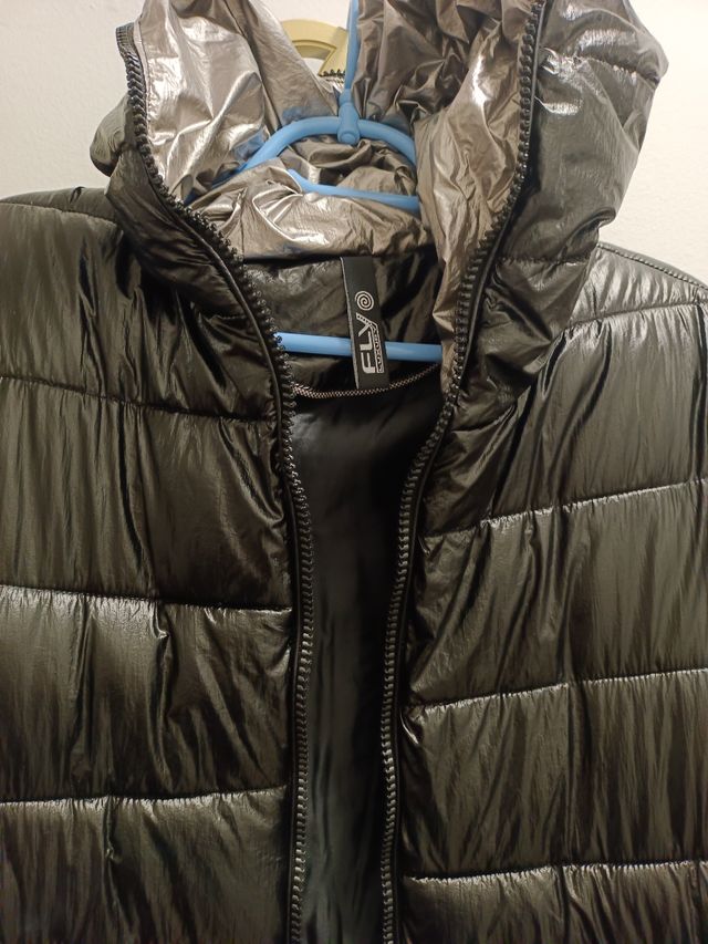 Parka larga de mujer