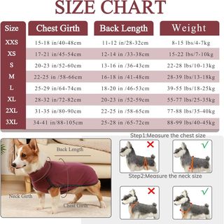 Camisola para Cão Vermelho Escuro M