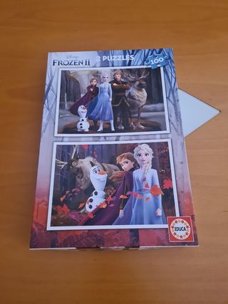2 puzzles Frozen 