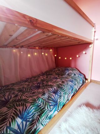 Cama y Litera reversible de madera de IKEA