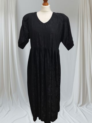 Abito sartoriale estivo Olga Positano nero tg U