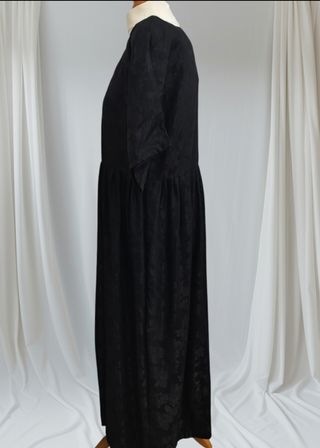 Abito sartoriale estivo Olga Positano nero tg U