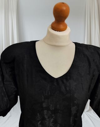 Abito sartoriale estivo Olga Positano nero tg U