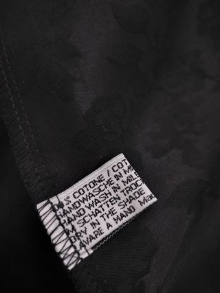 Abito sartoriale estivo Olga Positano nero tg U