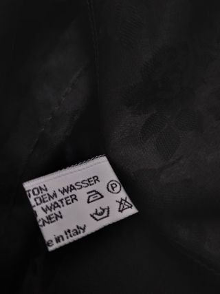 Abito sartoriale estivo Olga Positano nero tg U