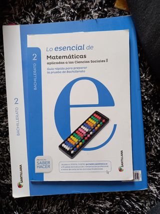 Matemáticas Aplicadas A Las Ciencias Sociales Ii, 2 Bachillerato