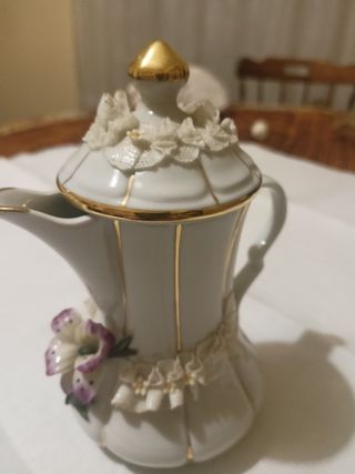 Lotto porcellana Capodimonte 9 pezzi 