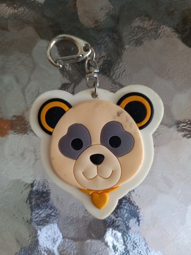 THUN Specchietto portachiavi panda