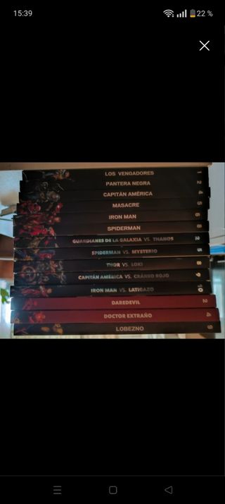 Libro comic Marvel