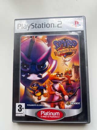 SOLO Caja y Manual Spyro Hero Tail PS2