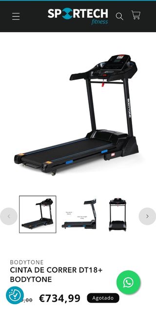 Cinta de andar correr 