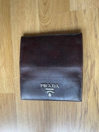 Cartera marron inspiracion Prada