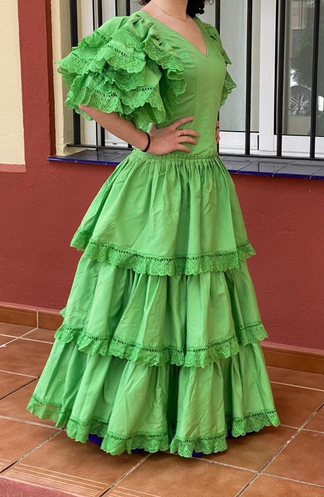Traje de flamenca talla 36