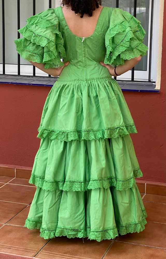 Traje de flamenca talla 36