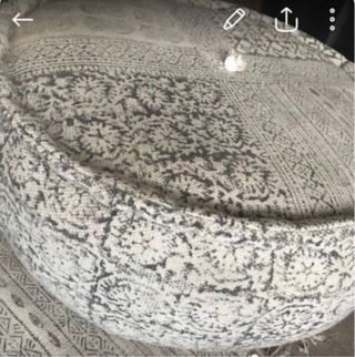 Alfombra y Puff Maison Du Monde