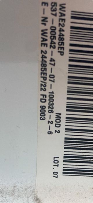 Despiece total lavadora bosch maxx 7 VaioPerfecr