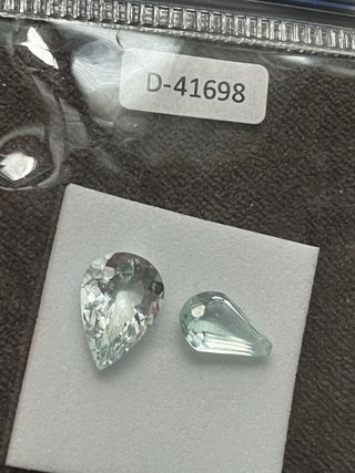 Aguamarina certificado gema