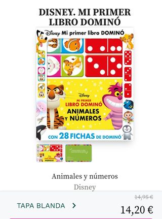 Mi primer libro dominó. Juguete