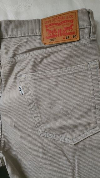 Levis Denim corduroy pantalón 