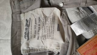 Levis Denim corduroy pantalón 