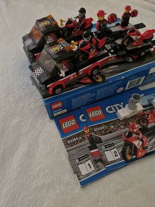 LOTE LEGO CITY 60084 - TRES SETS
