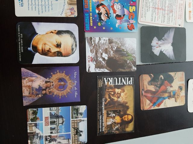 Lote de calendarios de bolsillo desde 1970