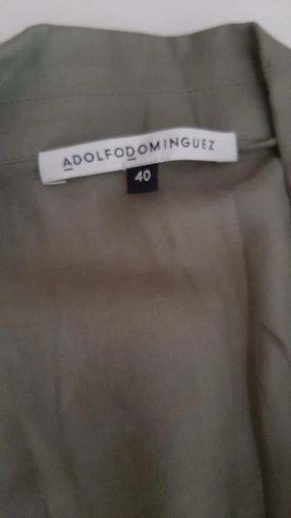 Camisa verde Adolfo Domínguez
