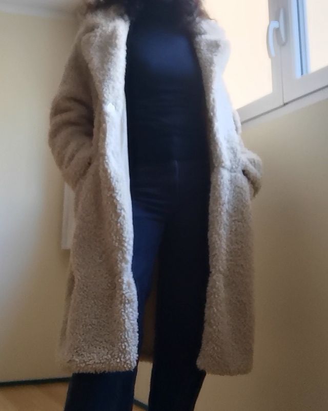 Cappottino in eco pelliccia