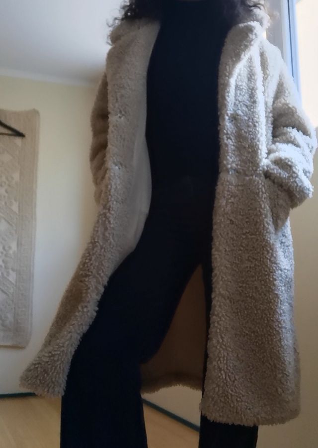 Cappottino in eco pelliccia