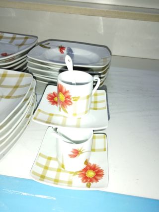 Servizio tavola 36 pezzi in porcellana