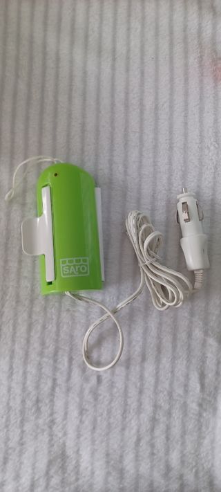 Calienta biberones y purés de coche