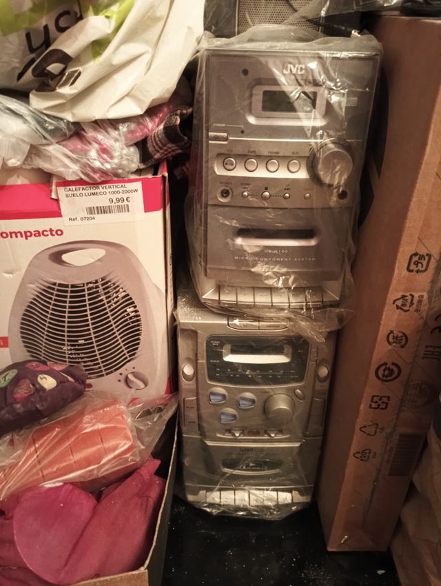 Dos Mini cadena y cd y radio