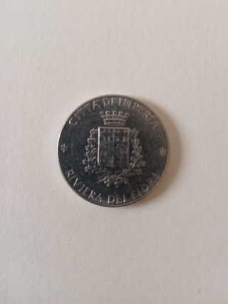 Moneta Città d'Imperia 1977