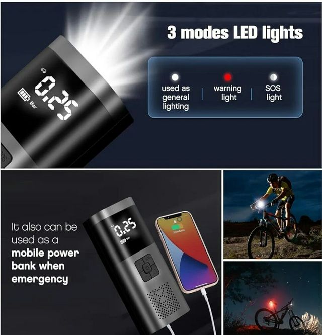 Compressore d'aria automatico portatile