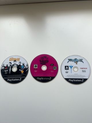 Lote SOLO Discos PS2 PAL ESP