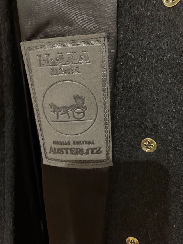 Abrigo Llama Alpaca 46/48