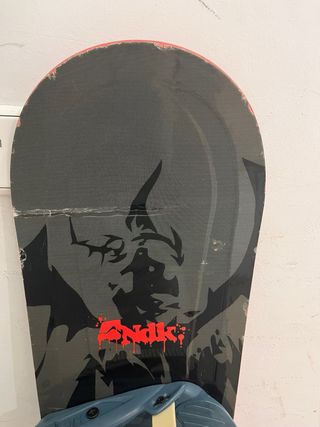 Tabla snow board y botas niño niña